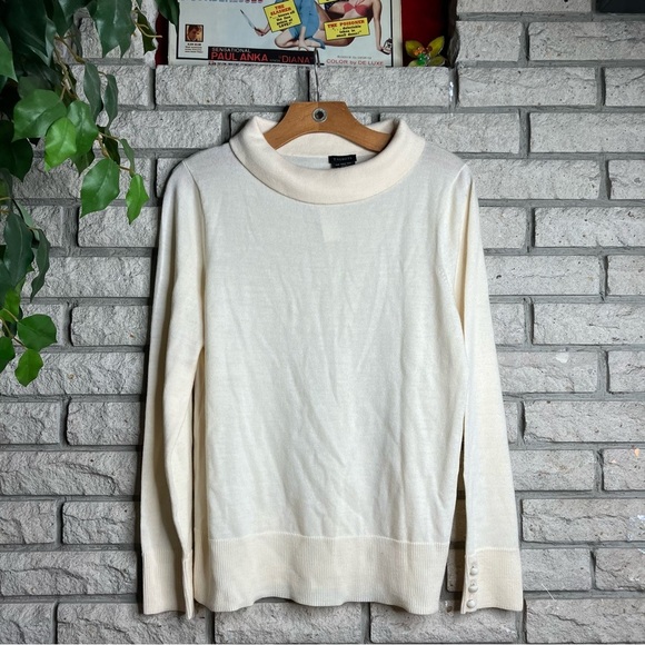 Talbots 100% Merino Wool Sweater - Picture 1 of 7
